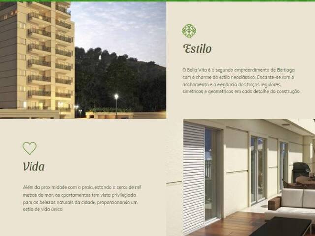 #emp 02 - Apartamento para Venda em Bertioga - SP - 2